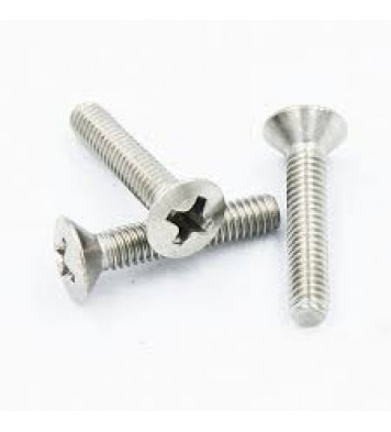 SS Set of M5X20mm Countersunk Phillip Drive Pan Head Bolt (25 pcs)