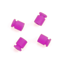 4Pcs M3 (3X8) Anti-vibration Rubber Shock Absorber Ball (Color options)