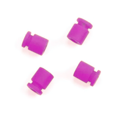 4Pcs M3 (3X8) Anti-vibration Rubber Shock Absorber Ball (Color options)