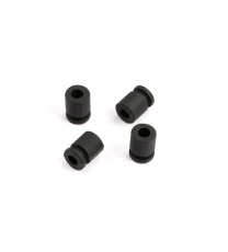 4Pcs M2 (2X8.5) Anti-vibration Rubber Shock Absorber Ball (Color options)