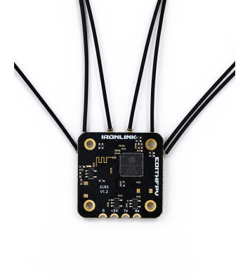 IRONLINK RX-4X (XrossBand) 2.4GHz and Sub-GHz ELRS Receiver