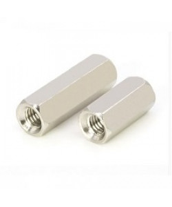 M3 X 10mm Nickel plated Brass Spacer (20 pcs) pack