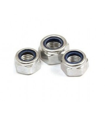 SS M6 Nyloc Nut (10Pcs) pack