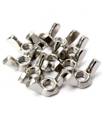 Stainless Steel (SS) M3 Wing Nut (4 pcs) pack high quality