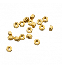 M1.4 Brass nut set (10 Pcs)