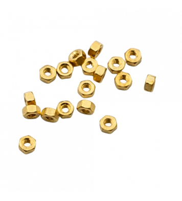 M1.4 Brass nut set (5 Pcs)