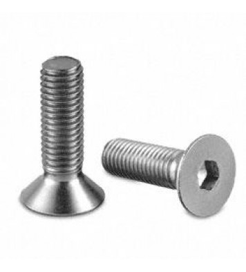 SS Set of M5X10mm Countersunk Hex Socket Head Bolt (25 pcs)