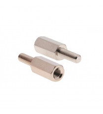 M3 X 15mm Nickel plated Brass Standoffs (10 pcs) pack